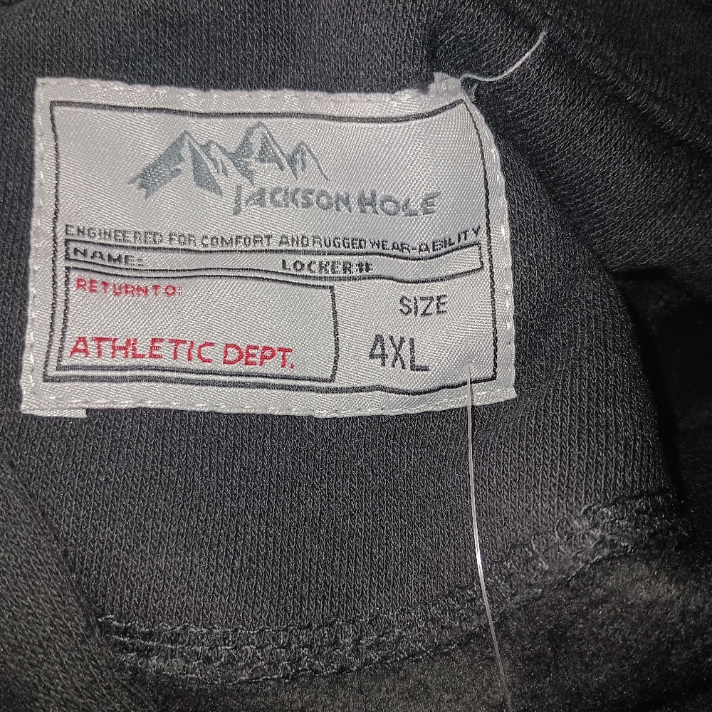 4xl Men Black custome hoodie,Free Marvel Comics Beanie With Purchase - Picture 6 of 8